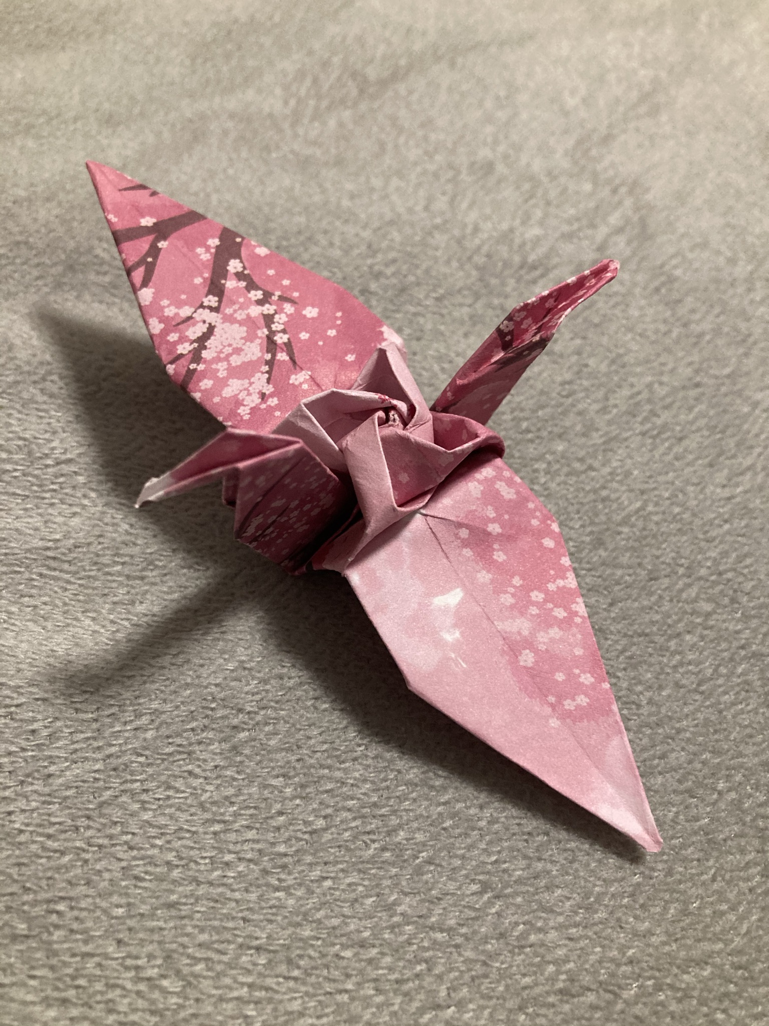 Another origami crane photograph.