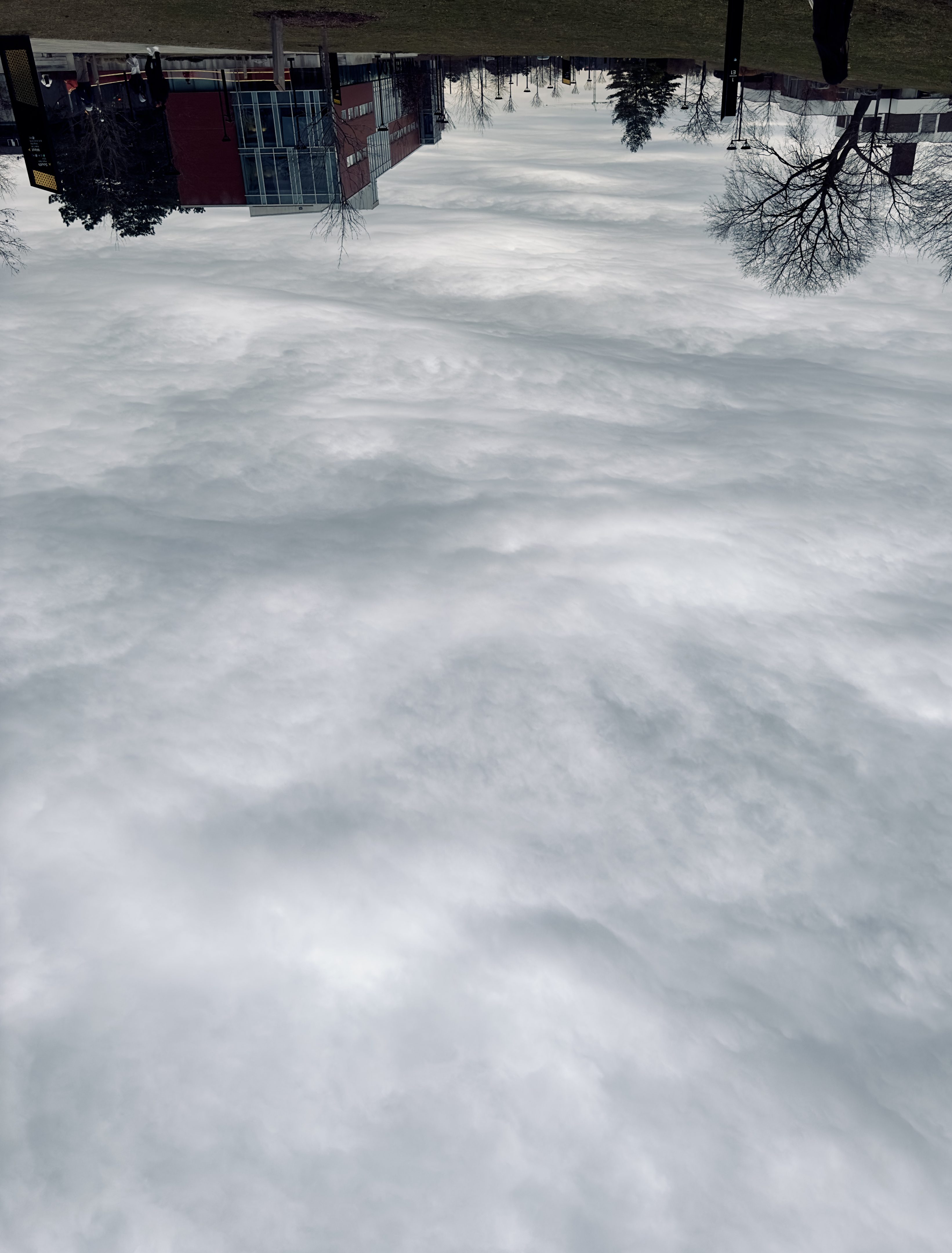 Clouds over a mountain landscape.